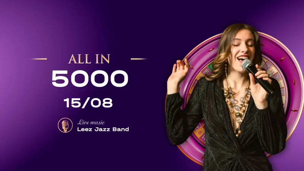 ALL IN — 5 000. Live music